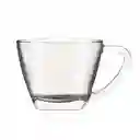 Mug Taza Cristar Bourbon 239 Ml 3 Und En Vidrio