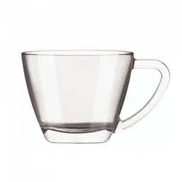 Mug Taza Cristar Bourbon 239 Ml 3 Und En Vidrio