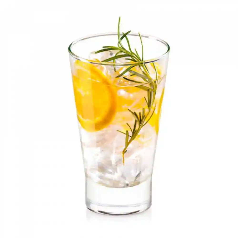 Vaso Largo Cristar London 394 Ml 4 Und En Vidrio