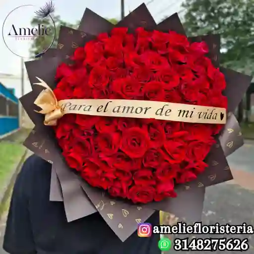 Buchón De Rosas Para El Amor De Mi Vida