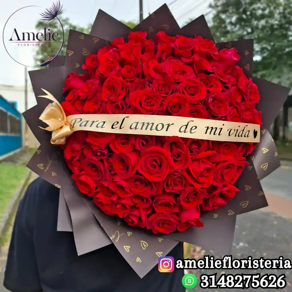 Buchón De Rosas Para El Amor De Mi Vida