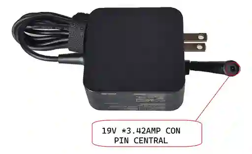 Cargador Asus Original 19v 3.42amp 65w 4.5 * 3.0mm Pin Central