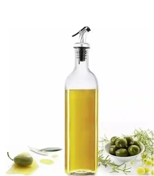 Pack De 2 Botellas De Vidrio 250 Ml Dispensadoras De Aceite