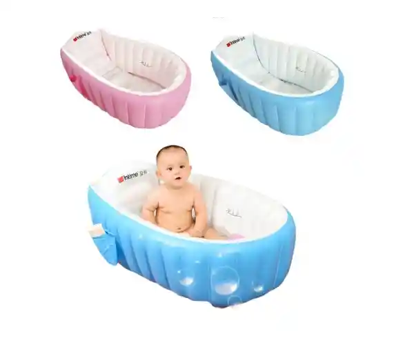 Piscina Bañera Tina Inflable Para Bebes 98x65x28cm Yt226a