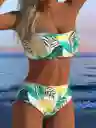 Conjunto De Bikini De Mujer Con Top De Tubo, Talla Xl