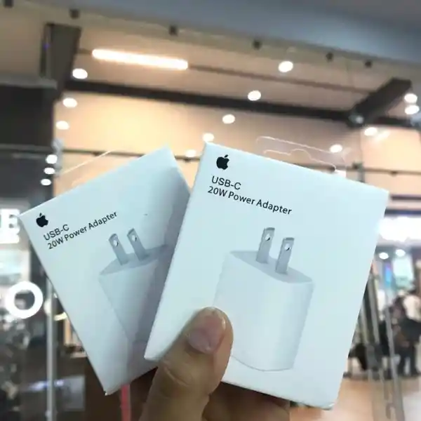 Cabezote Cargador Iphone 20w Original – Carga Rápida Tipo C
