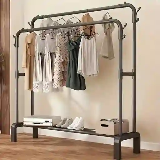 Organizador De Ropa De Piso 2 Niveles