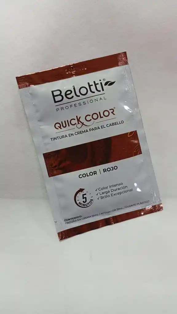 Tintura En Crema Para El Cabello, Rojo