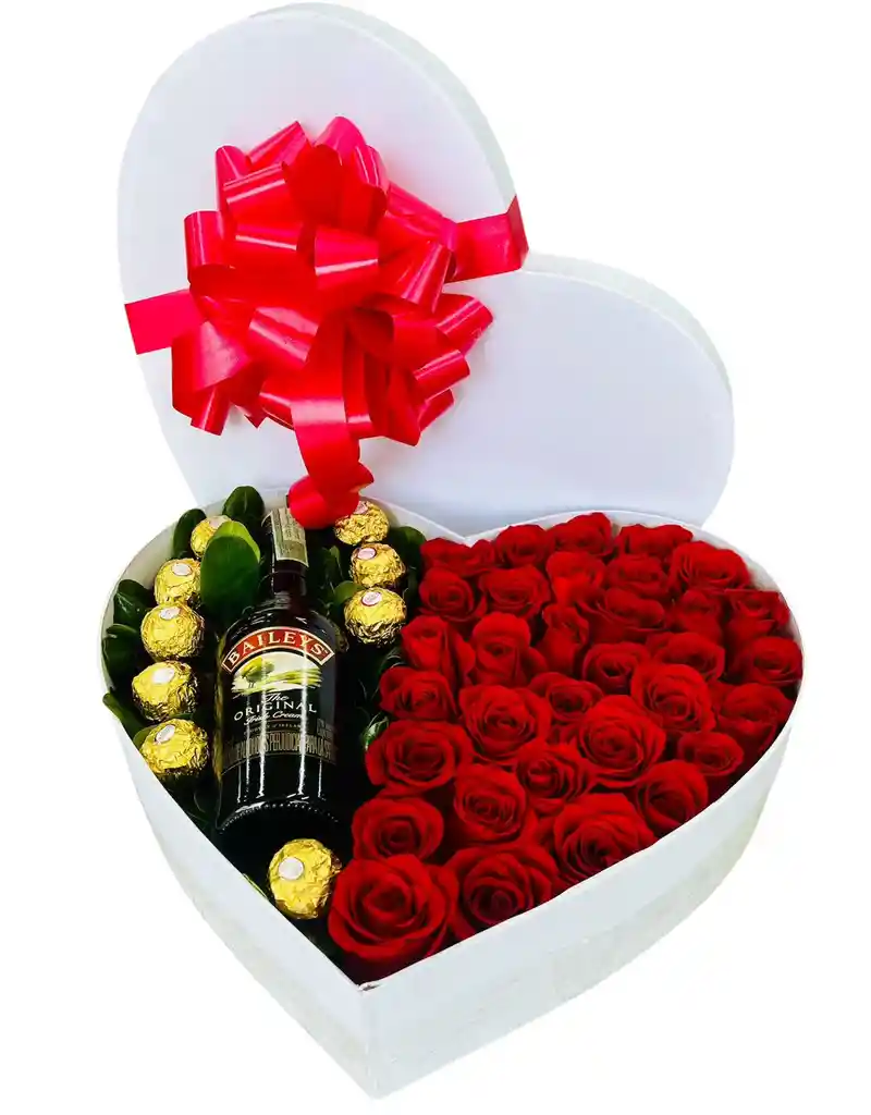 Caja De Rosas Gold