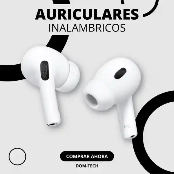 Audifonitos Inalámbricos Bluetooth Recargables Pro 2