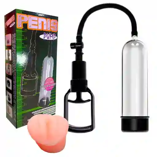 Bomba Succión Con Vagina Alarga Pene Más Grande Miembro Viril Penis Pump Alargador Succionadora Erección Fuerte Alargamiento Agrandamiento