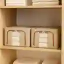 Caja De Almacenamiento S Beige