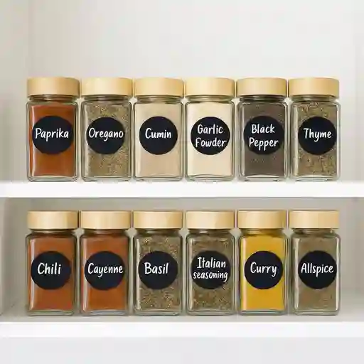 Organizador De Condimentos Para Cocina Set X 12