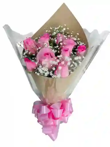 Bouquet Rosas Rosadas