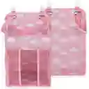 Organizador De Cuna Cy7638 Rosado