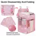 Organizador De Cuna Cy7638 Rosado