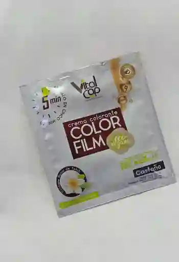 Tintura En Crema Para El Cabello, Castaño