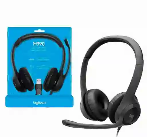 Diadema Logitech H390 Usb 2.33mts