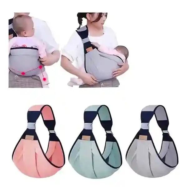 Cargador Fular Canguro De Bebes Ergonomico