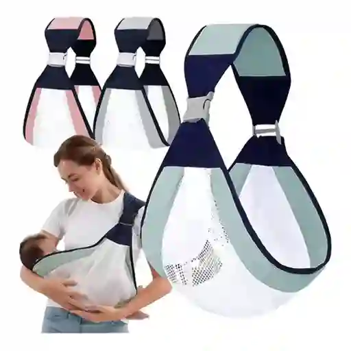 Cargador Fular Canguro De Bebes Ergonomico