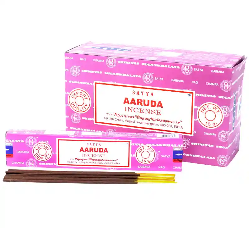 Incienso Nag Champa Satya Ruda Caja 15g