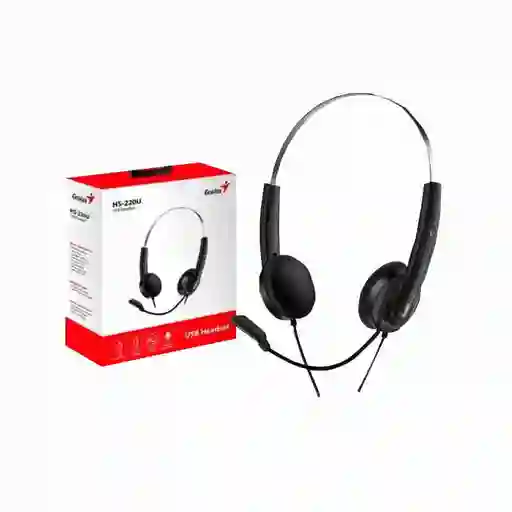 Diadema Usb Hs-220u Negro