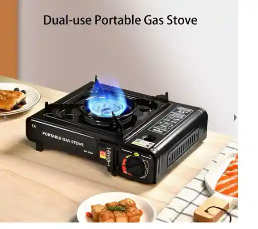 Estufa Portatil A Gas Doble Funcion