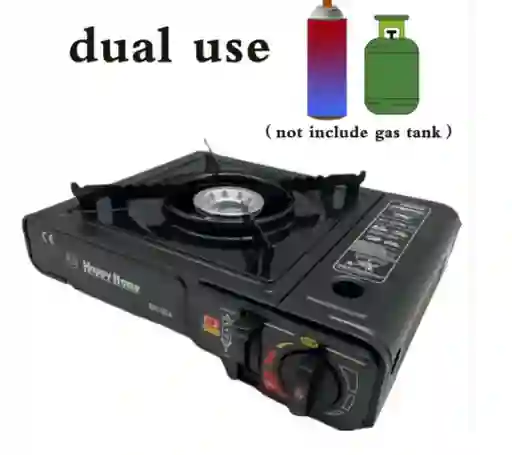 Estufa Portatil A Gas Doble Funcion