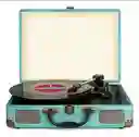 Toca Discos De Vinilo Con Bluetooth De 3 Velocidades