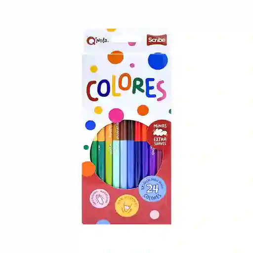 Colores Qnota X 12 Doble Punta