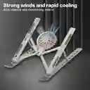 Soporte Portátil Ajustable Con Ventilador Reclinable