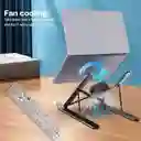Soporte Portátil Ajustable Con Ventilador Reclinable