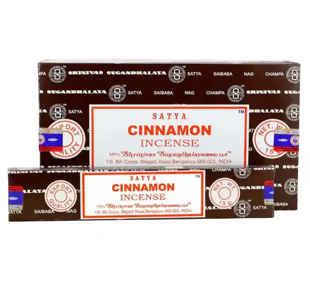 Incienso Nag Champa Satya Canela Caja 15g