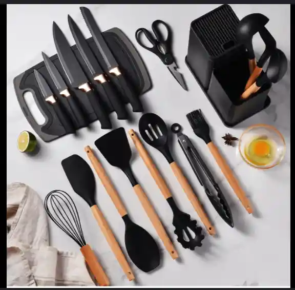 Utensilios De Cocina 19 Piezas