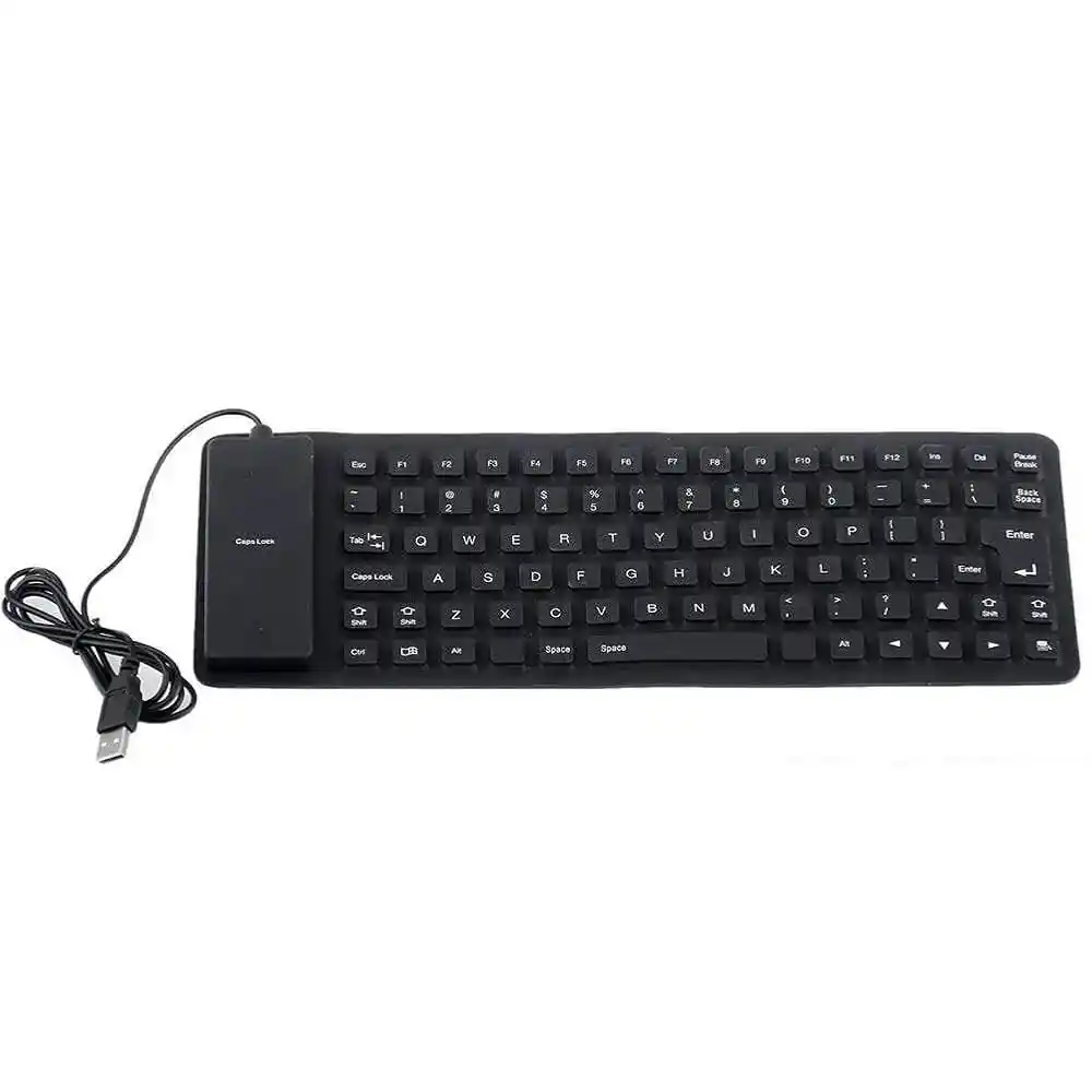 Teclado Felxible Para Computador Tablet Tv Usb