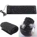 Teclado Felxible Para Computador Tablet Tv Usb