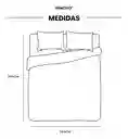 Cubrelecho Ovejero Cama Queen Suave Reversible 2 Fundas Premium Innovo Beige