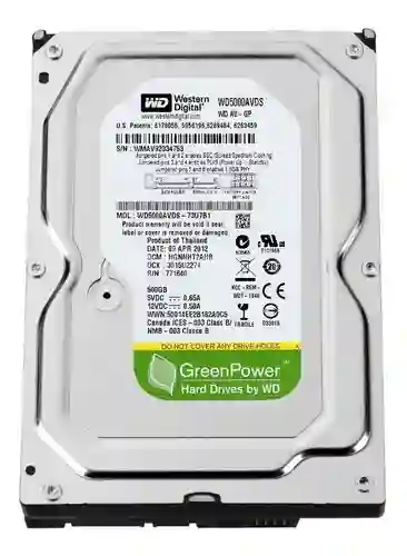 Disco Duro Pc 500gb Wd Pull