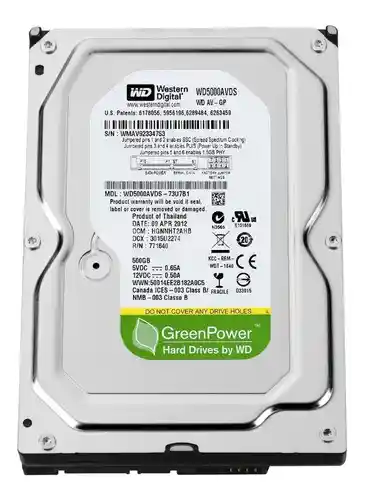 Disco Duro Pc 500gb Wd Pull