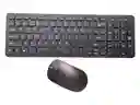 Combo Inalámbrico Teclado Y Mouse Km-520 Negro
