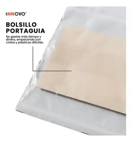 Bolsas De Seguridad Porta Guía Para Mensajería 19 X 25 Ecommerce Biodegradable