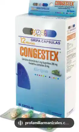 Congestex Sobre 4 Capsulas