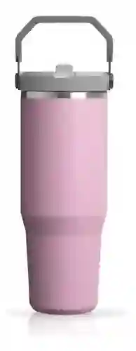 Termo Acero Inoxidable 900ml Flip Straw Antiderrames