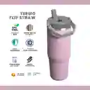 Termo Acero Inoxidable 900ml Flip Straw Antiderrames
