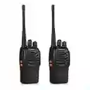 Radio Walkie Talkie Baofeng Bf-888s Uhf X2 Bateria 2800m Ah