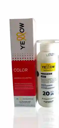 Tinte 7,1 Rubio Medio Ceniza Yellow