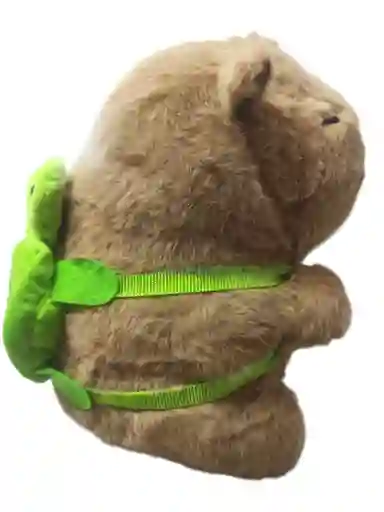 Peluche Capibara Capybara Juguetes 23cm Marron Claro X1 Tortuga