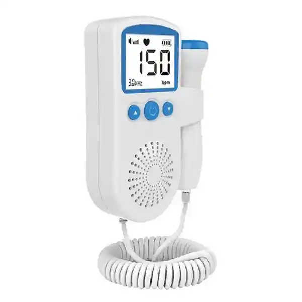 Pulsómetro Doppler Para Bebés Y Embarazadas Azul