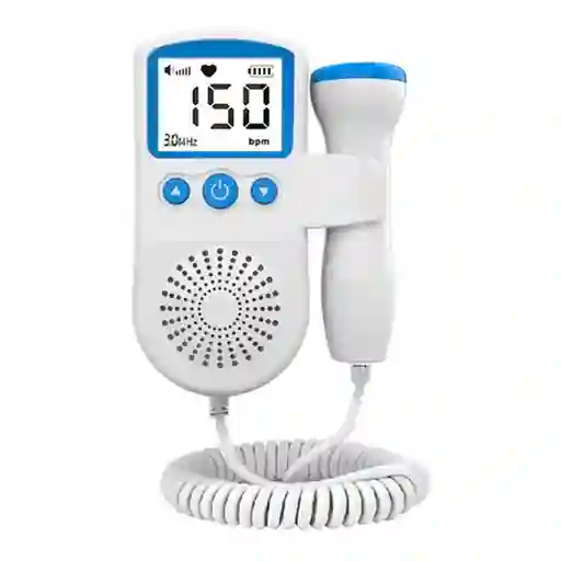 Pulsómetro Doppler Para Bebés Y Embarazadas Azul