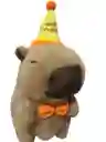 Peluche Capibara Capybara Juguetes 23cm Marron Claro X1 Gorrito Happy Everyday